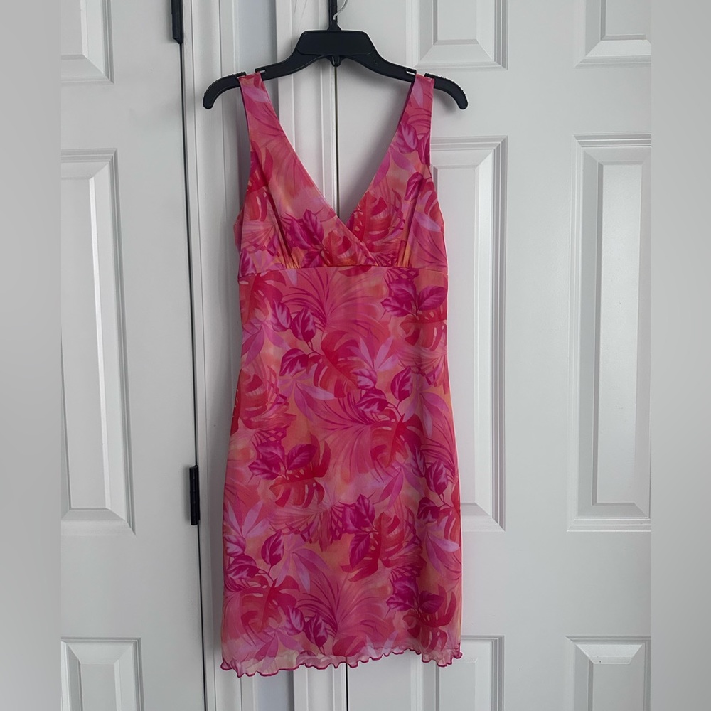 Floral Pink Dress